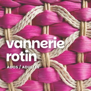Vannerie rotin